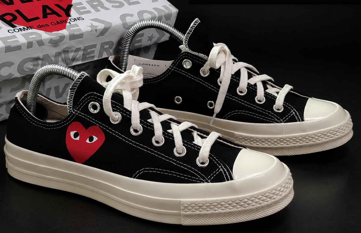 Converse Chuck 70 CDG PLAY OX profil streetwear premium