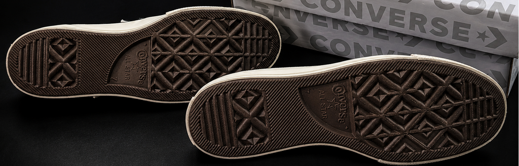 Converse Chuck 70 CDG PLAY OX semelle extérieure détail authentique