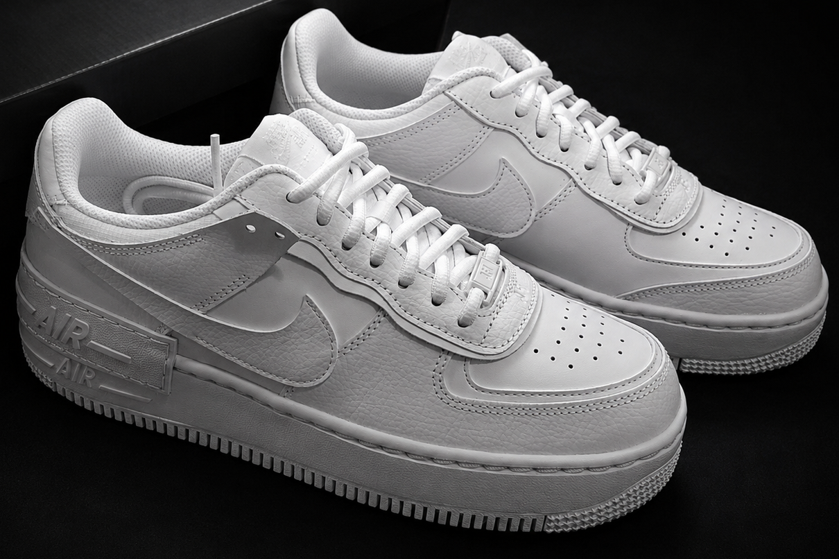 Nike Air Force 1 Shadow profil lifestyle premium femme