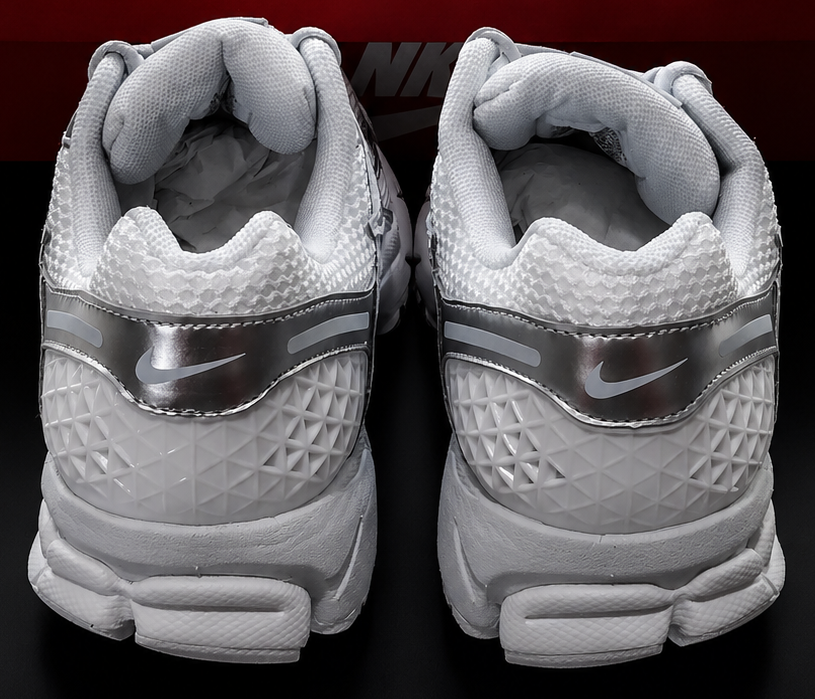 Nike Zoom Vomero 5 vue arrière détail talon Nike