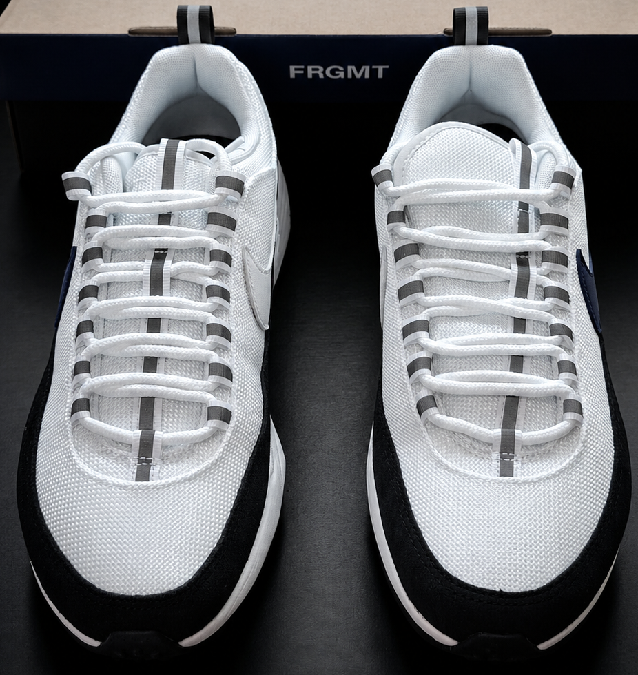 Nike Air Zoom Spiridon SP x FRGMT vue dessus détails premium