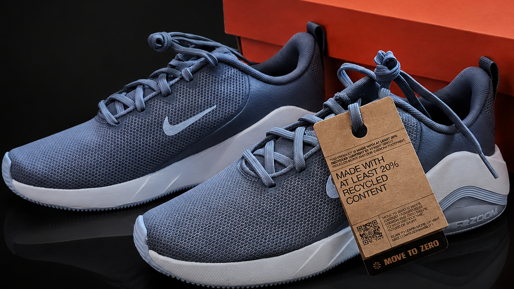 Nike Air Zoom Bella 7 World Indigo vue latérale avec boîte Nike