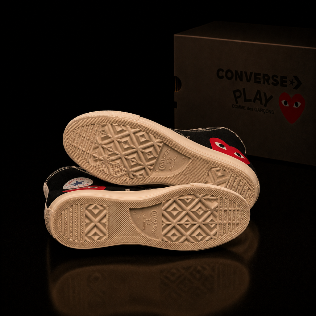Converse Chuck 70 Comme des Garçons Play 150204C vue semelles extérieures