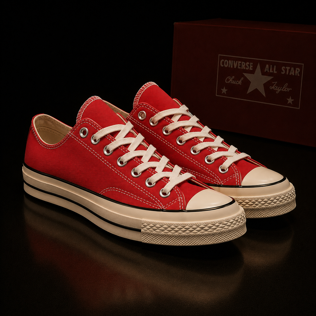 Converse Chuck 70 OX A06527C vue 3/4 droite paire complète
