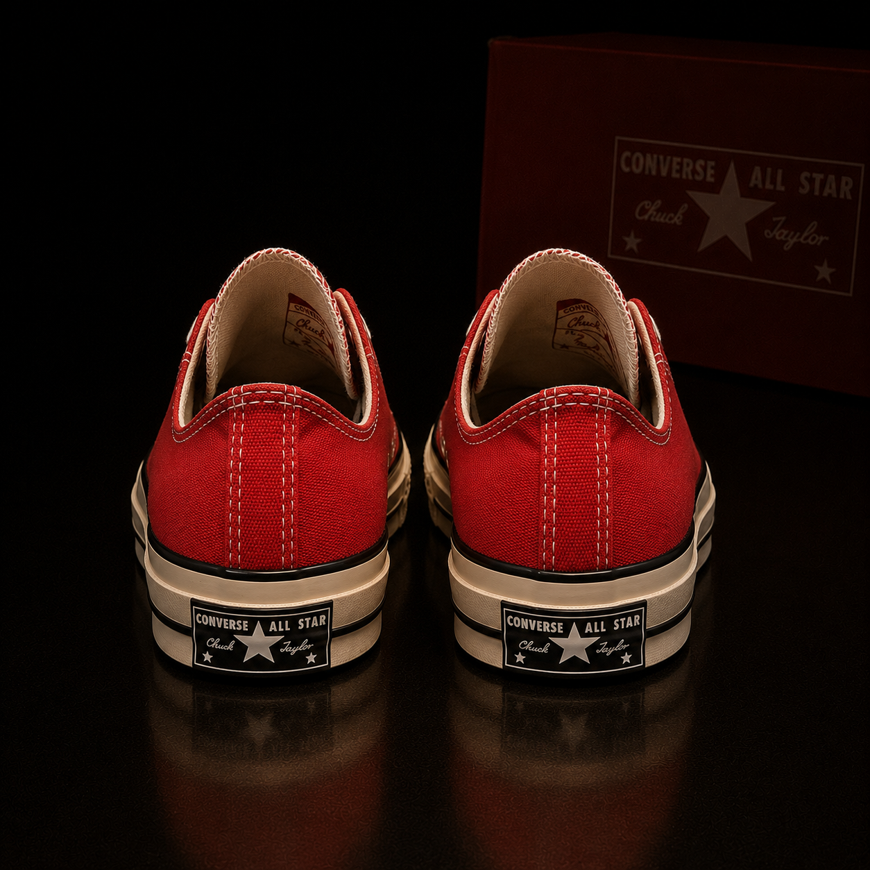 Converse Chuck 70 OX A06527C vue arrière paire complète