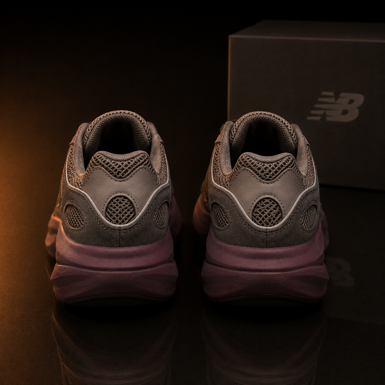 New Balance WRPD Runner UWRPDFRF vue arrière sur fond noir premium