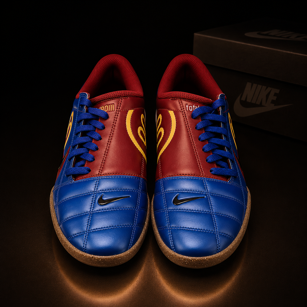 Nike Total 90 HQ2851-401 Unisexe vue de face légèrement plongeante