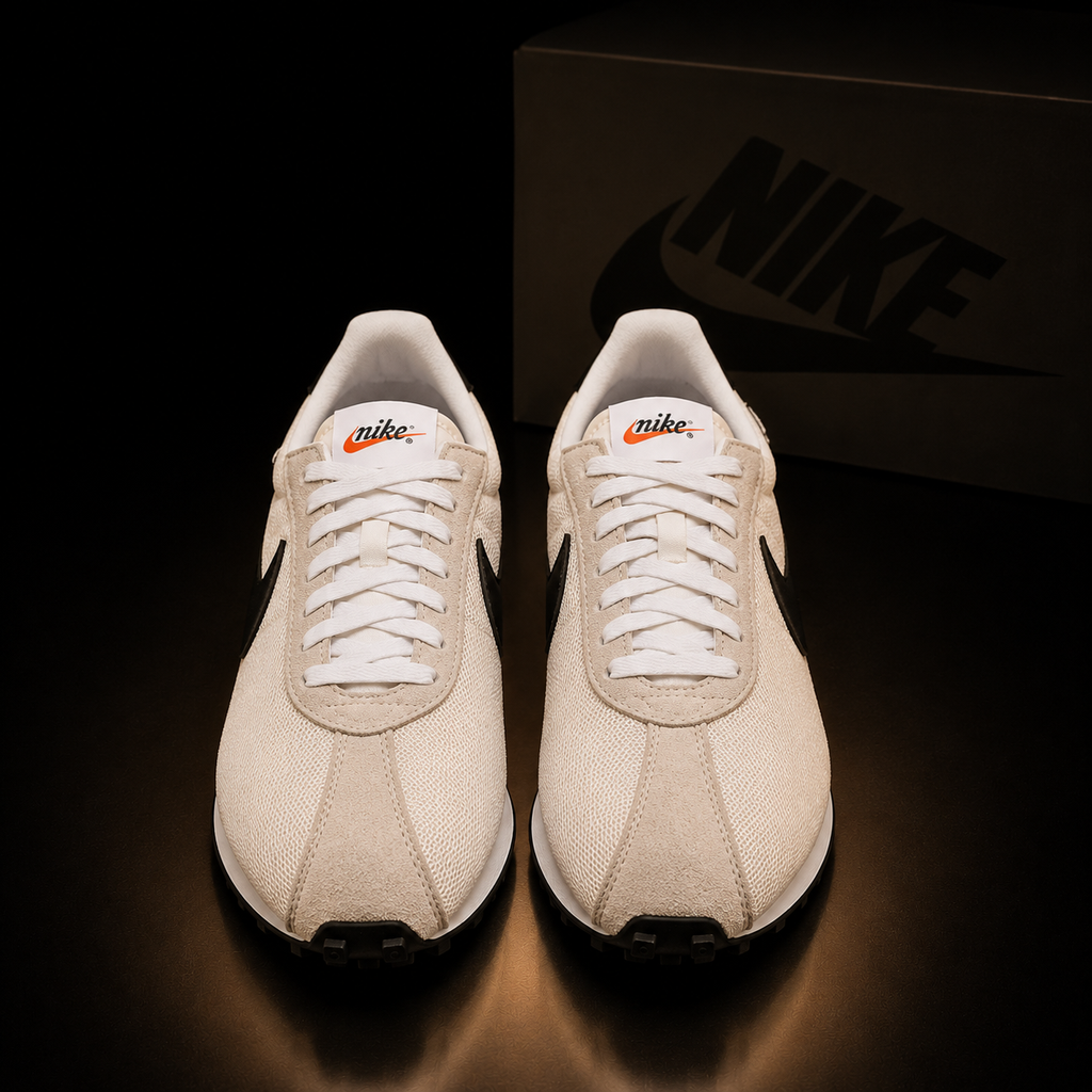 Nike LD-1000 HF3227-100 Unisexe vue de face légèrement plongeante sur fond noir premium