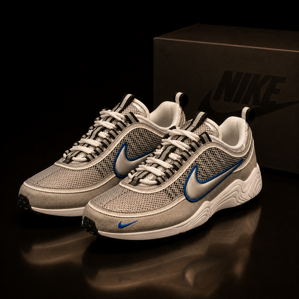Nike Air Zoom Spiridon SP HF9117-003 vue 3/4 avant gauche de la paire
