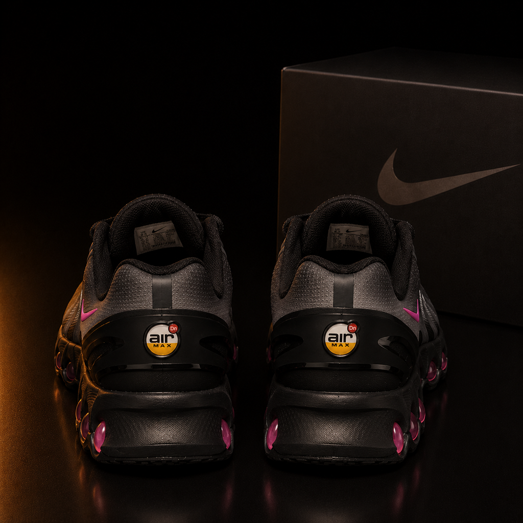 Nike Air Max DN8 IH4119-004 Homme vue arrière avec technologie Dynamic Air visible