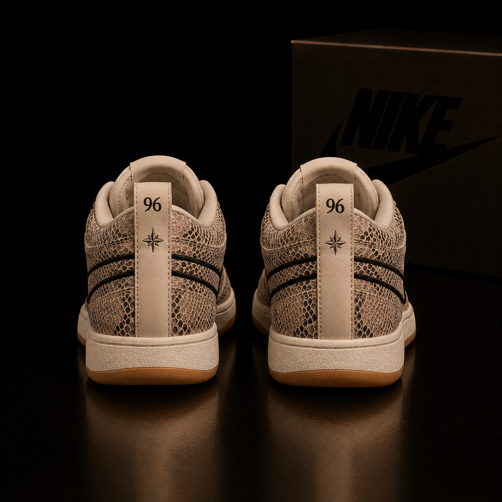 Nike Book 1 LEA HJ5352-100 vue arrière talons et détails Chapter One