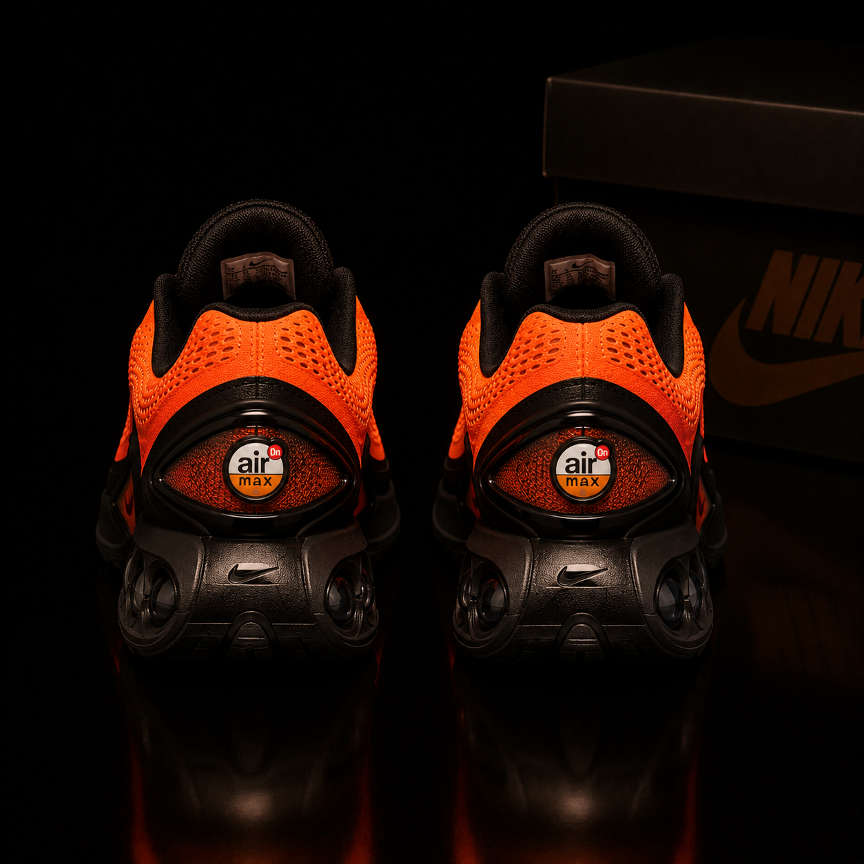 Nike Air Max DN IB4505-803 Unisexe vue arrière avec détails Air Max au talon
