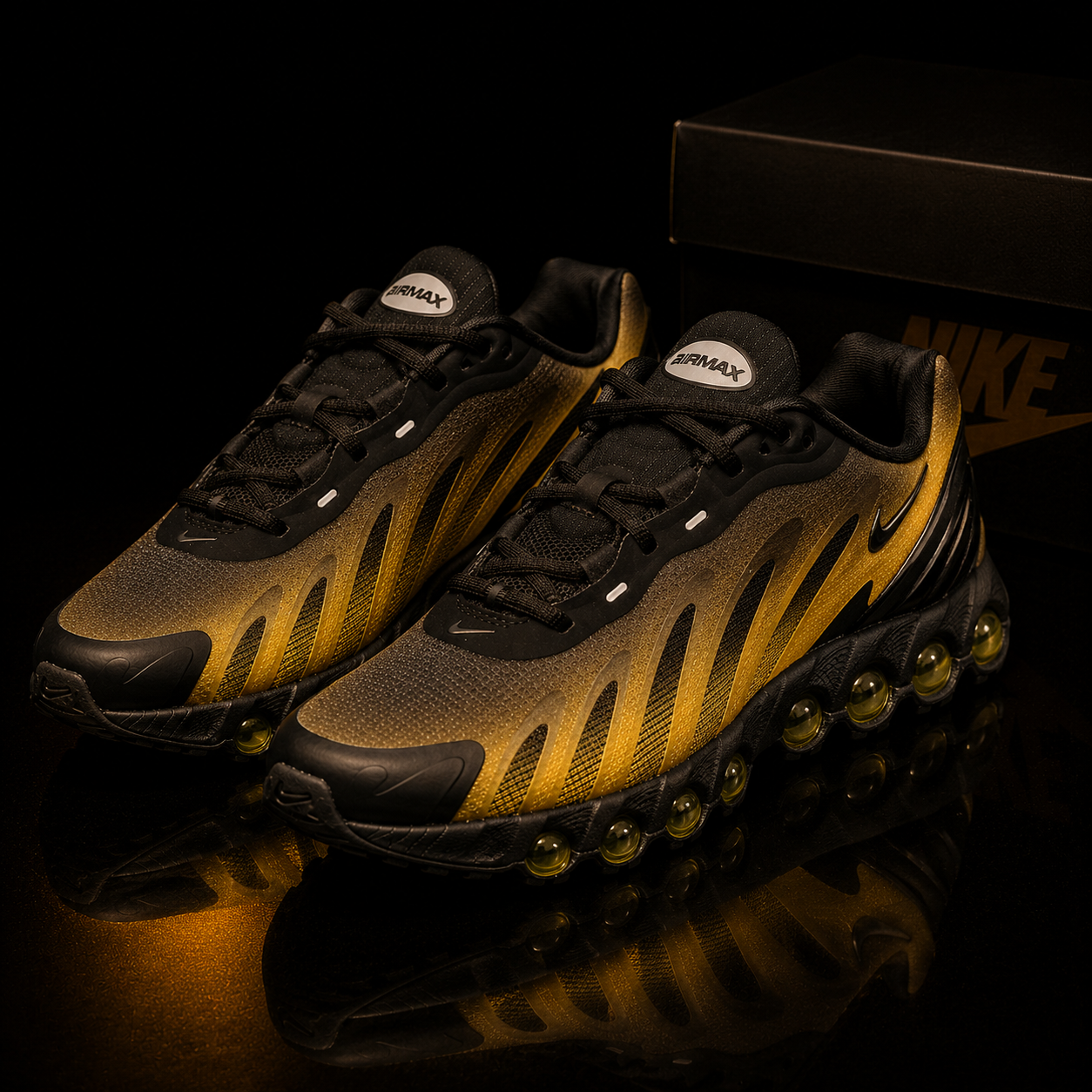 Nike Air Max DN8 IH4119-006 Unisexe paire vue 3/4 vers droite avec pointes orientées vers la droite