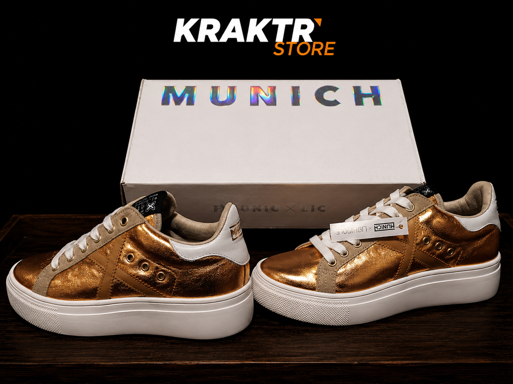 Munich Rete Sky 45 Gold Femme Taille 37 Neuves | KRAKTR STORE