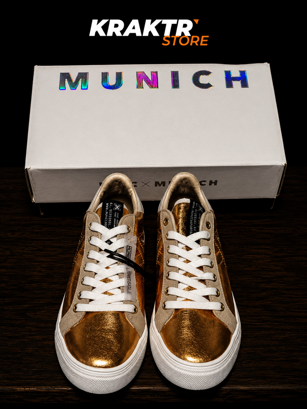 Munich Rete Sky 45 Gold Femme Taille 37 Neuves | KRAKTR STORE