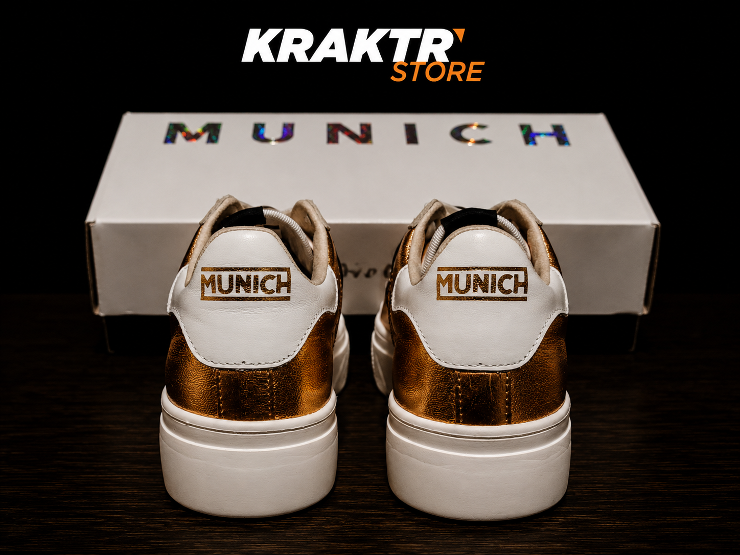 Munich Rete Sky 45 Gold Femme Taille 37 Neuves | KRAKTR STORE