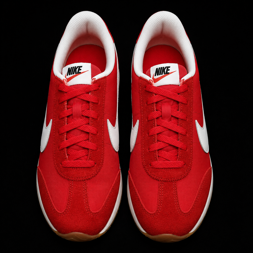 Nike Pacific HM4771-604 Femme vue de dessus paire complète rouge Lt Crimson