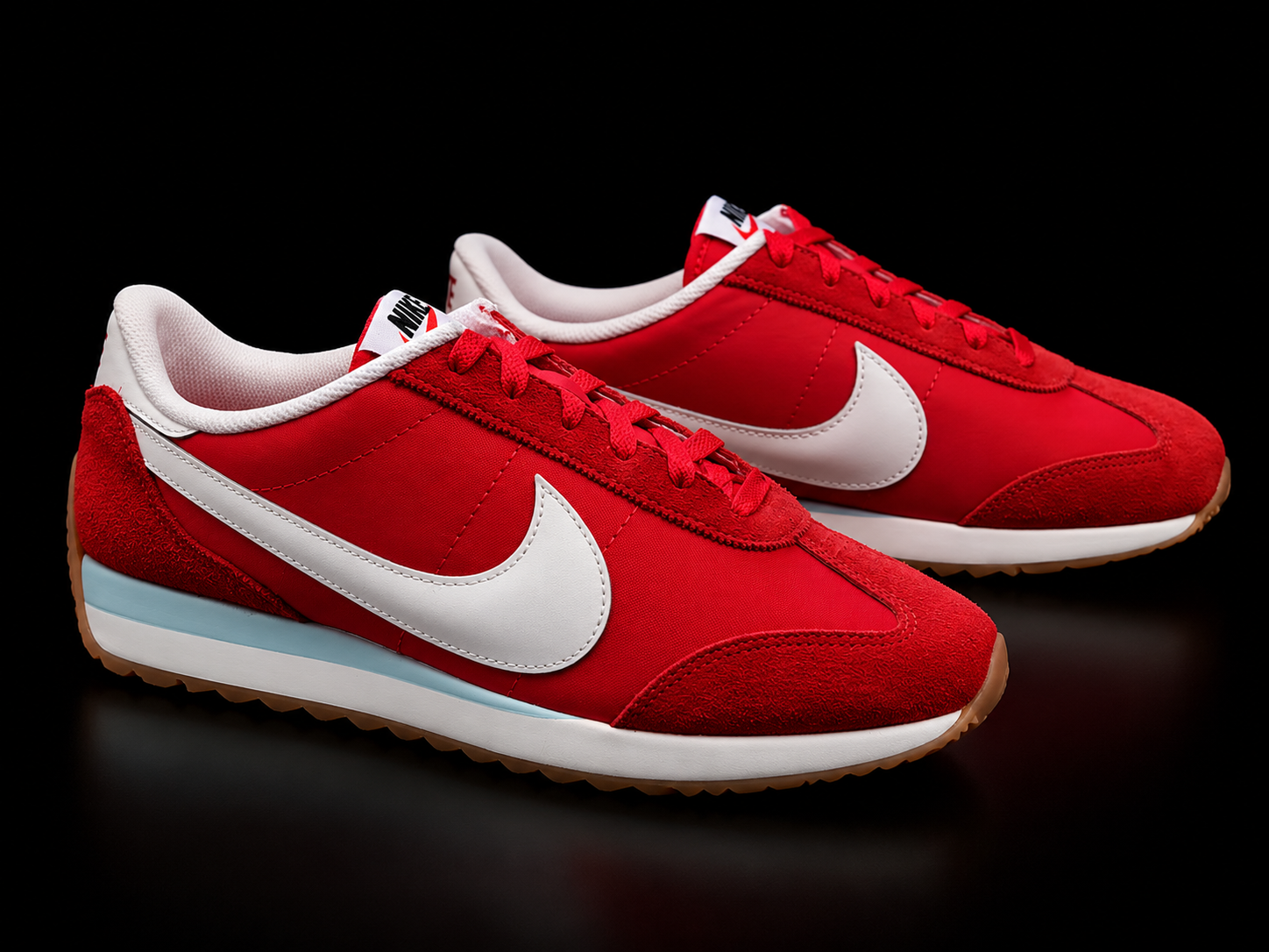 Nike Pacific HM4771-604 Femme vue latérale extérieure gauche rouge Sail Glacier Blue
