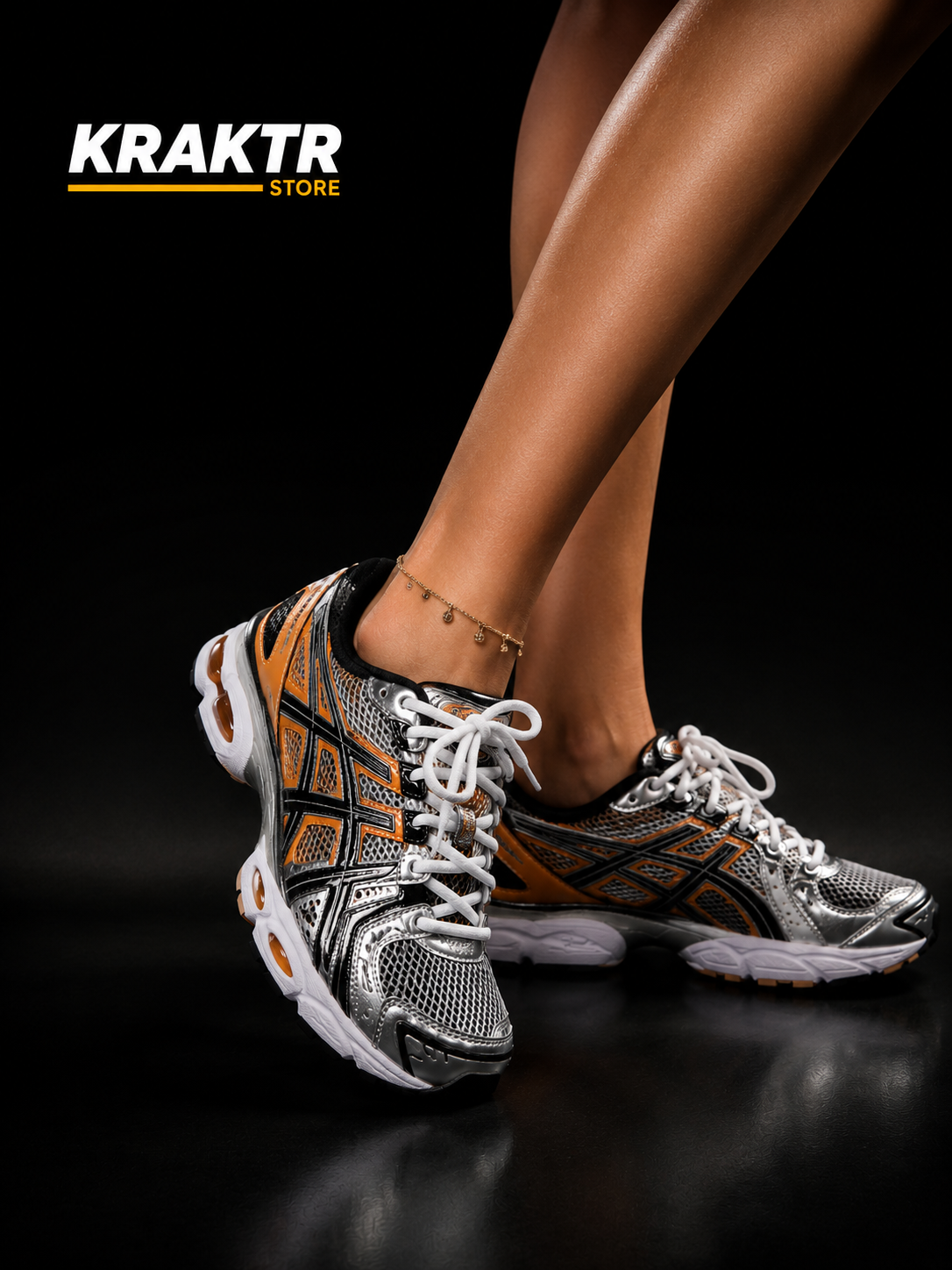 ASICS GEL-NIMBUS 9 Sheet Rock Orange Lily Taille 36 | KRAKTR STORE