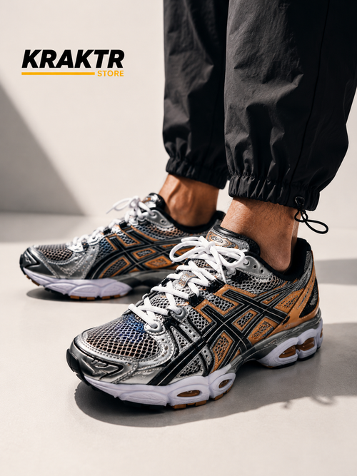 ASICS GEL-NIMBUS 9 Sheet Rock Orange Lily Taille 36 | KRAKTR STORE