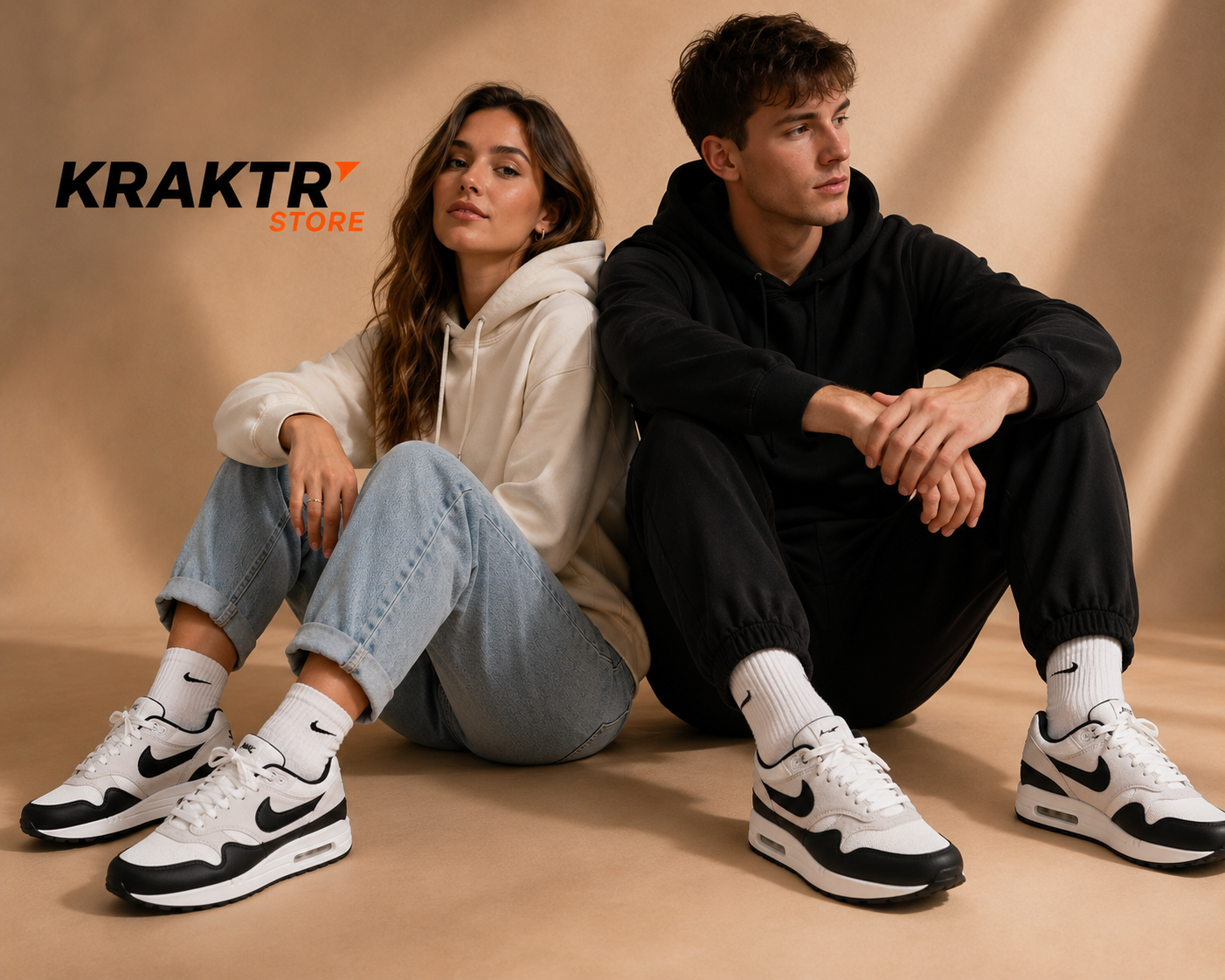 Nike Air Max 1 Essential White Black – Unisexe