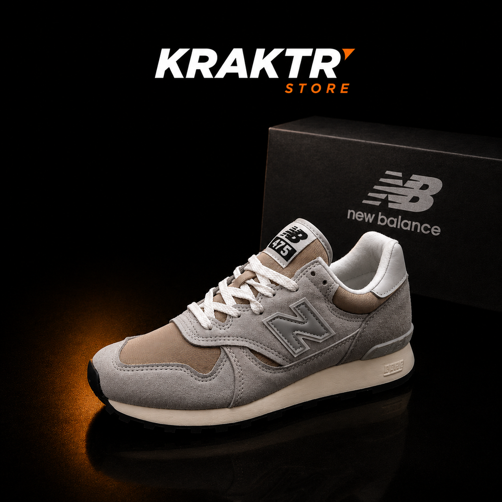 New Balance 475 Beige Moonbeam sneakers premium