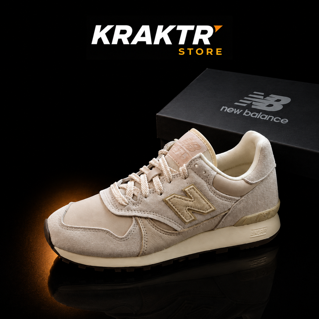 New Balance 475 Beige Crème Suede U475PMB sneakers premium