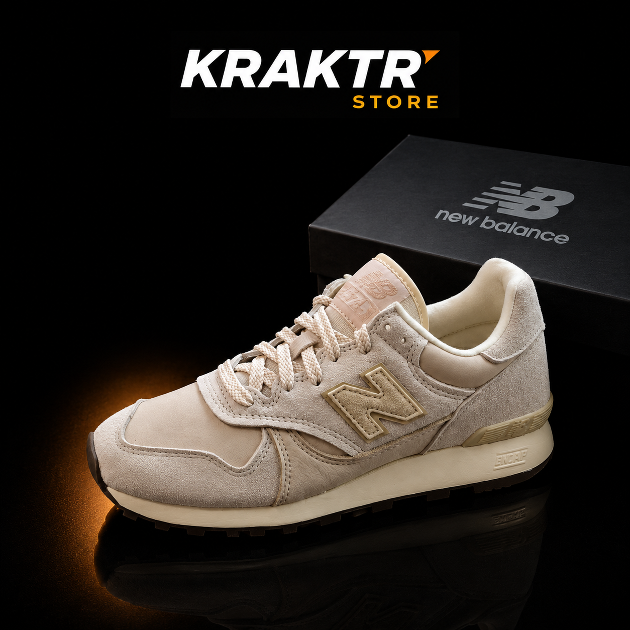 New Balance 475 Beige Crème Suede U475PMB sneakers premium