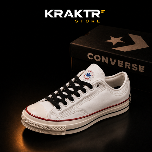 Converse Chuck 70 Puff OX White Red Blue A11456C sneakers premium