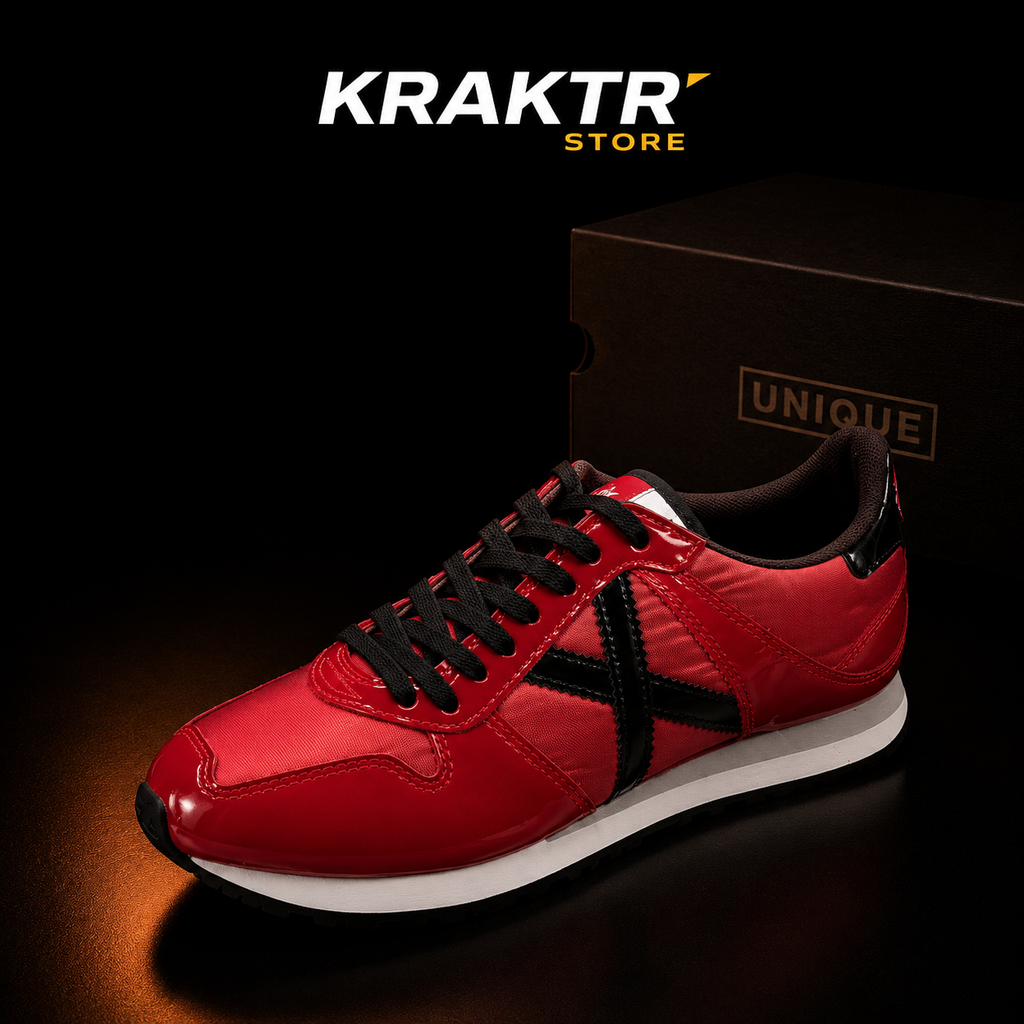Munich Massana MS 644 Rouge Verni sneakers premium femme
