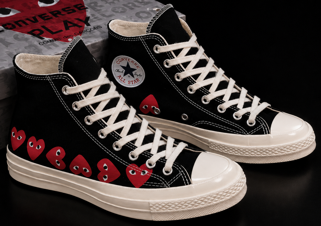 Converse Chuck 70 CDG Play profil streetwear premium